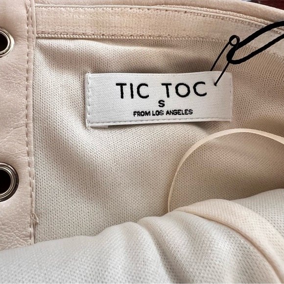 Rhinestone Embellished Corset Bustier Top – Ivory/Cream, Size: Small - Picture 6 of 7